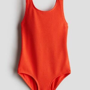 H&M Bright Orange Swimsuit